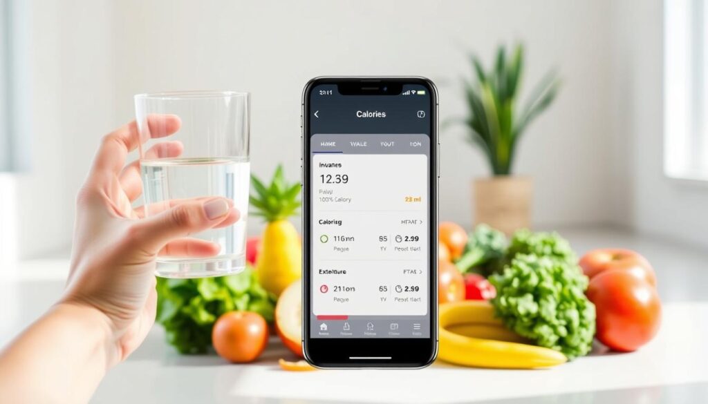 Calorie budgeting and hydration tips