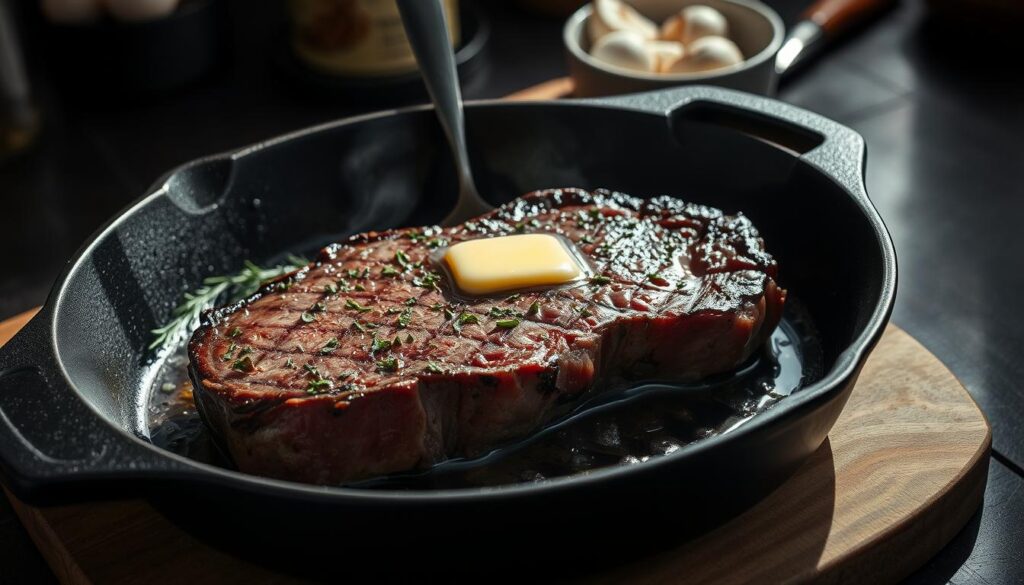 T-Bone Steak Cooking Steps