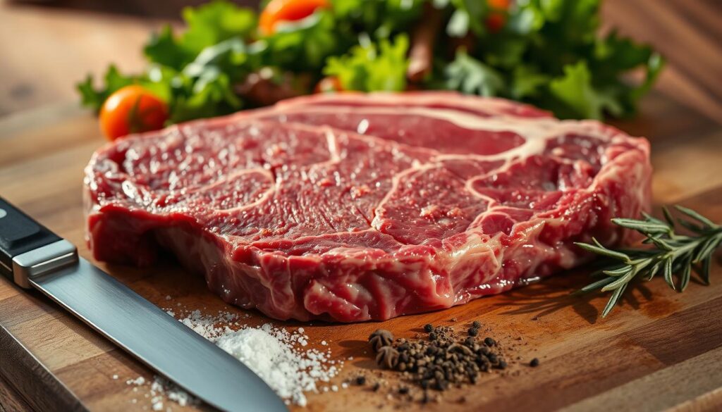 T-Bone Steak Preparation