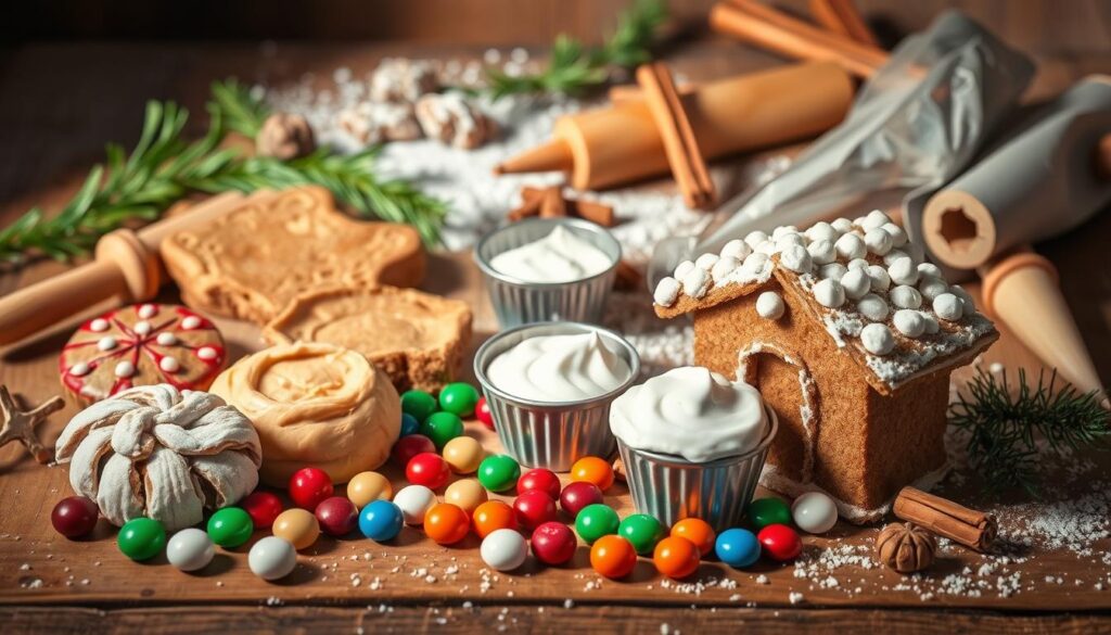 gingerbread house ingredients
