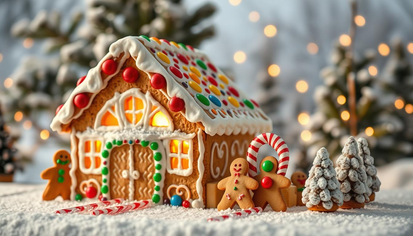 graham cracker gingerbread house