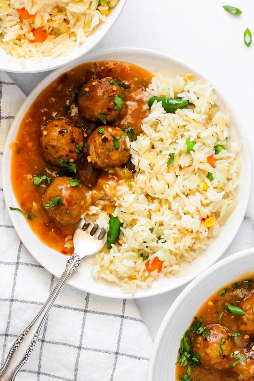 Making Delicious Vegetable Manchurian Recipe at Home