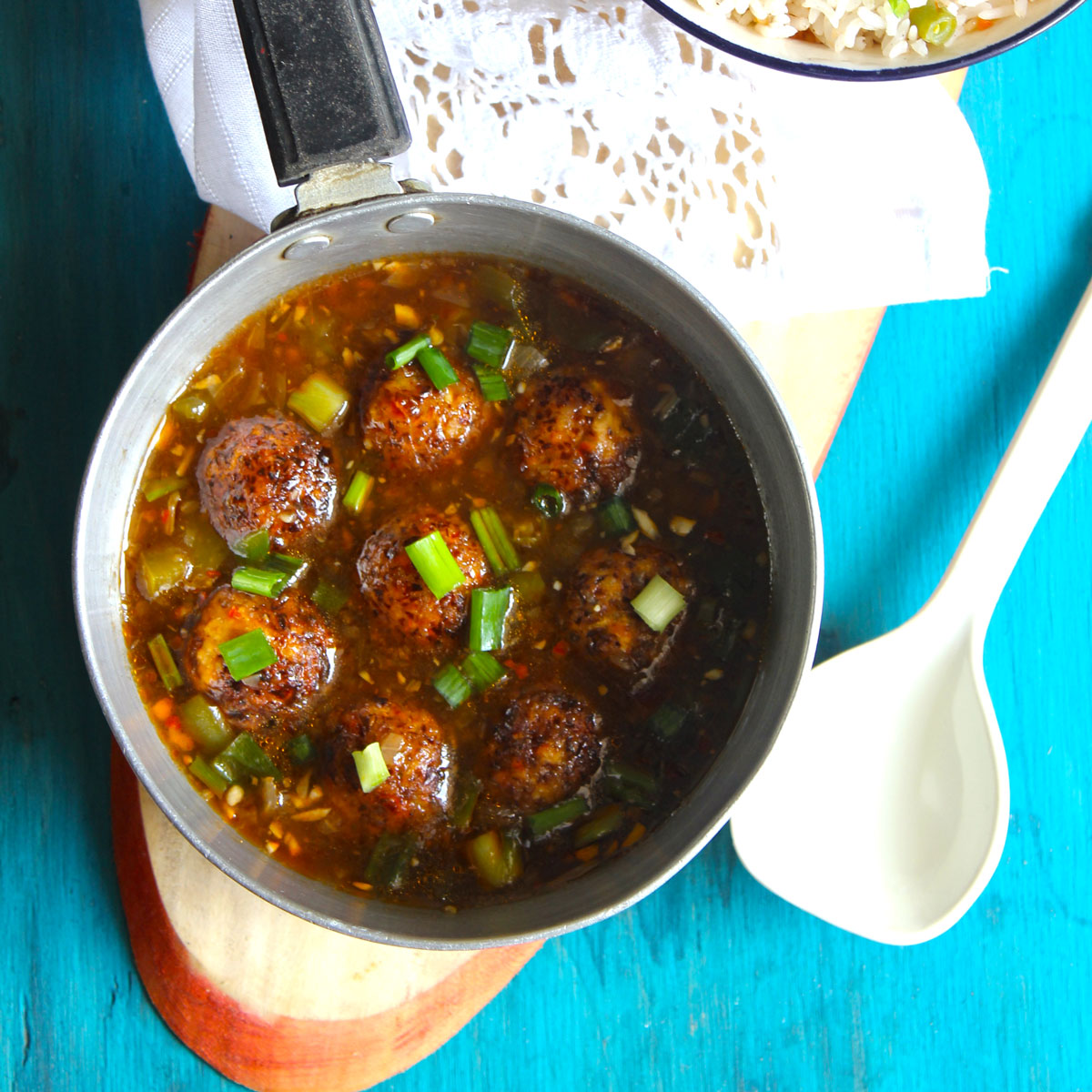 Making Delicious Vegetable Manchurian Recipe at Home